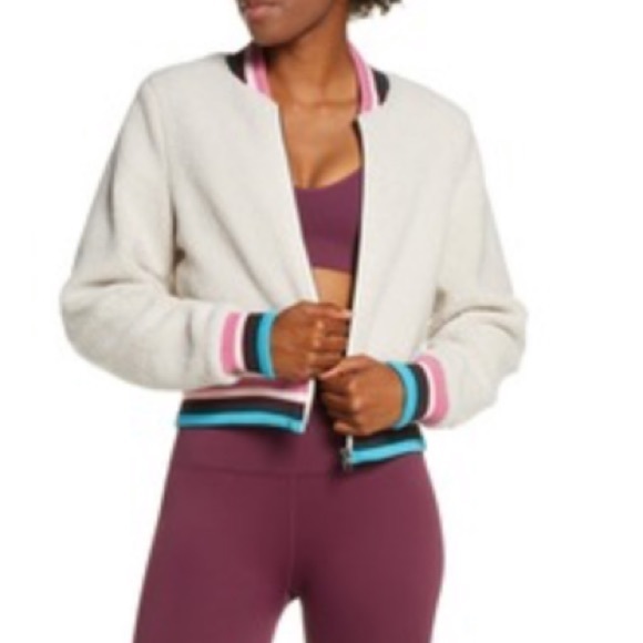 ☮️❤️🧘‍♂️Spiritual Gangster SG Furry Bomber Jacket - Picture 2 of 7